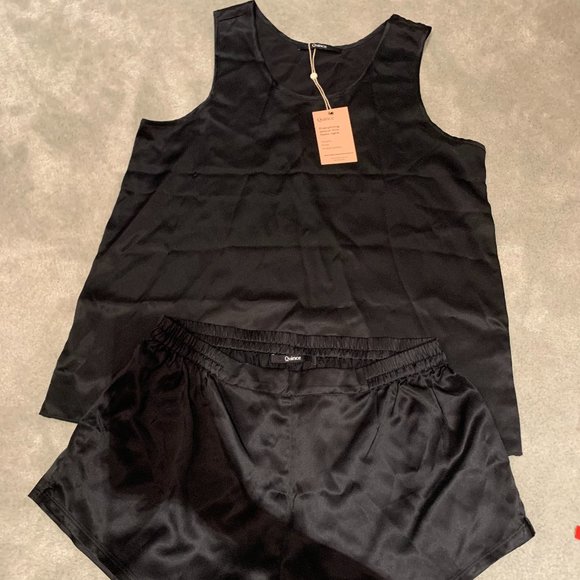 Quince Other - Quince Silk PJ Short Set (M)